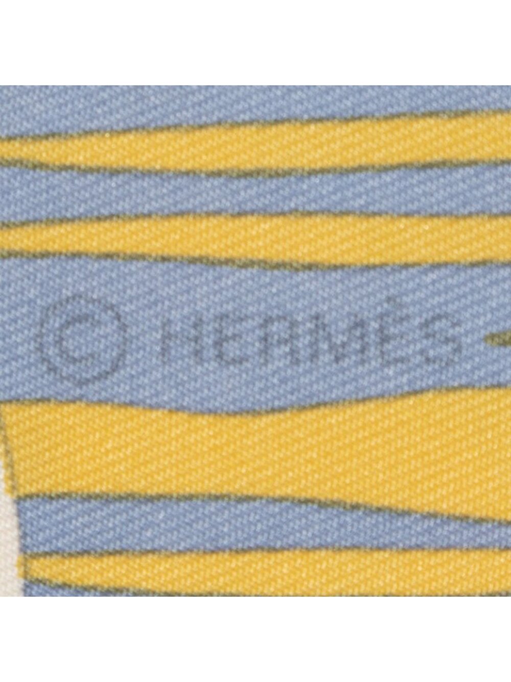 Hermes Scarf Yellow - Picture 4 of 5